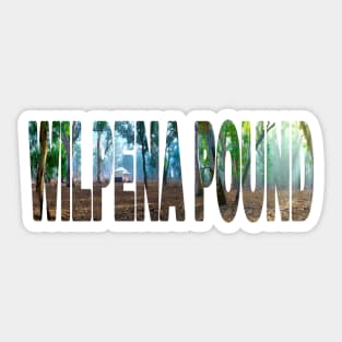 WILPENA POUND - South Australia Flinders Ranges Sticker